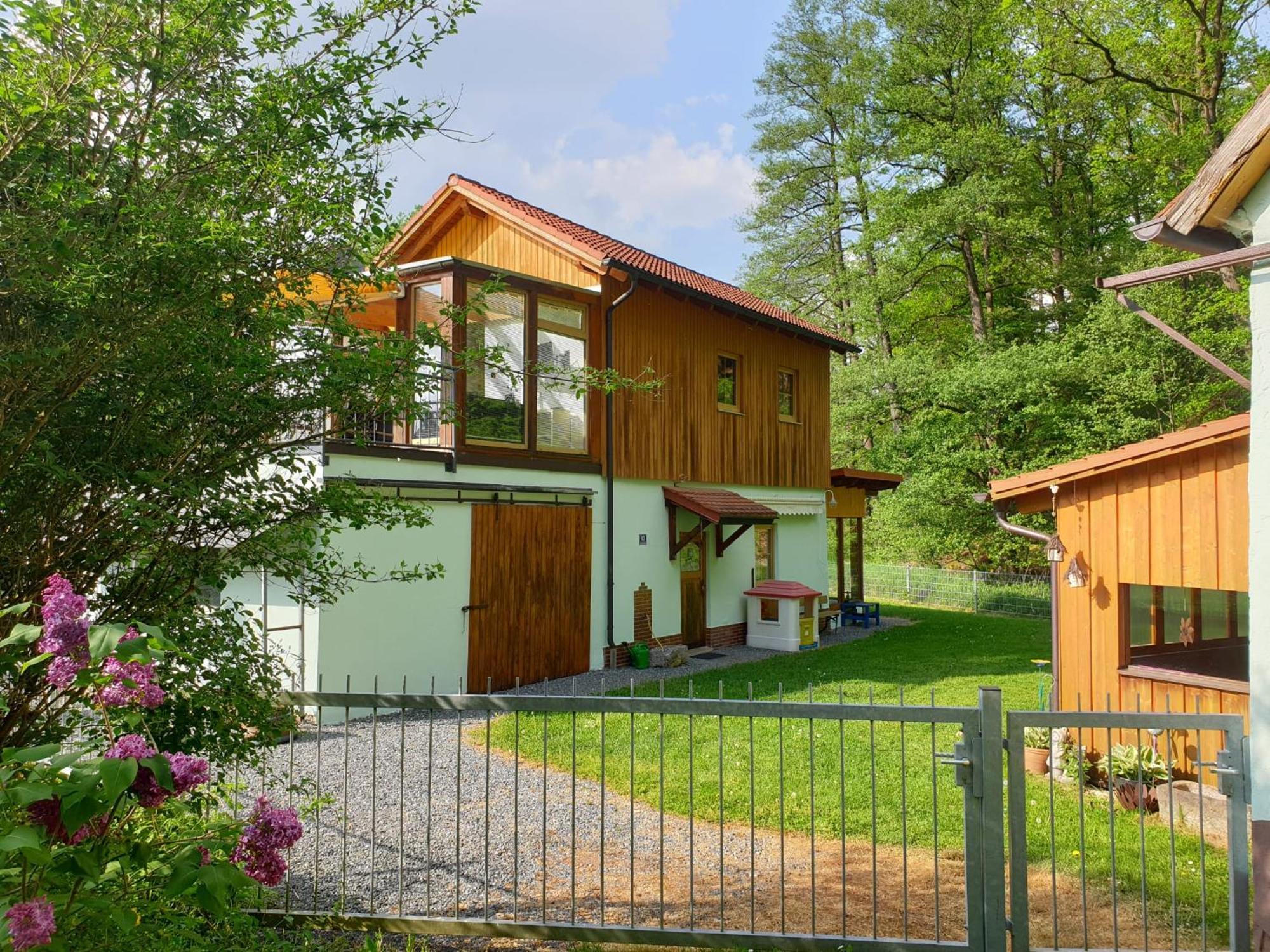Ferienwohnung Und Sommerhaus Unter Der Burg Falkenberg  Dış mekan fotoğraf